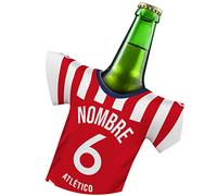 myfanshirt Maglia Personalizzata con Nome e numeroe la Maglia Tifosi del ATLÉTI Madrid Articoli di Fan per Gli Uomini Calcio raffreddatore di Bottiglie ITSPT
