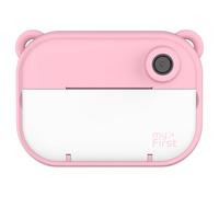 myFirst Camera Insta 2, Fotocamera a Stampa Istantanea per Bambini, 12 MP, Video Full HD, Schermo IPS da 2", Scheda Micro SD fino a 32 GB non Inclusa, Rosa