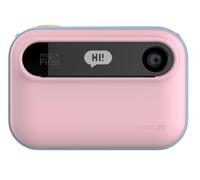 myFirst Camera Insta 20, Fotocamera Digitale a Stampa Istantanea per Bambini con Foto da 16MP, 1080p, Obiettivo Selfie, Stampa Illimitata, Scheda di Memoria fino a 32 GB Non Inclusa, Rosa