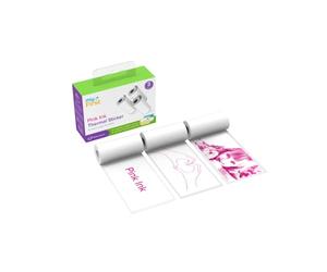 myFirst Carta Adesiva per Camera Insta 2 e Camera Insta Wi, 3 Rotoli, Bianco Rosa