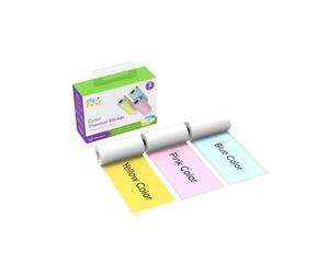 myFirst Carta Adesiva per Camera Insta 2 e Camera Insta Wi, 3 Rotoli, Rosa Blu Giallo