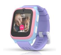 myFirst Fone S3+ Smart Watch per bambini con localizzatore GPS, video/chiamata vocale, per bambini dai 5 ai 12 anni, scheda eSIM e abbonamento di 1 mese gratuito (mix di zucchero filato)