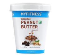 MYFITNESS Peanut Butter Chocolate Smooth Non-GMO Gluten-Free No Preservative All Natural Ingredient High Protein Made with American Recipe, 510 gm