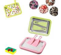 Myfroroll Ice Cream, Froroll Ice Cream, Instant Roller Maker, Rolled Maker for Home, Instant Gelato Pan/Roll forSmoothies Frozen Yogurt (2mix 2)