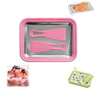 Myfroroll Ice Cream, Myfroroll Ice Cream Roller, Diy Smoothies Frozen Yogurt Rolls, Fun Family Activities (Rose)
