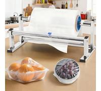 MYFTNP Avvolgitrice per Pellicola, Erogatrice Manuale per Pellicola Estensibile con Taglierina Scorrevole, Diametro Interno del Tubo di Carta: 76mm, Lunghezza del Tubo di Carta: 28-100cm Opzionale