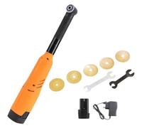 MYFTNP Macchina Elettrica per La Pulizia delle Fughe delle Piastrelle, Aprigiunti per Pavimenti in Piastrelle, velocità: 200-18000giri/min, velocità Regolabile a 7velocità, Lunghezza del Gomito: 14cm