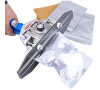 MYFTNP Termosaldatrice Portatile a Crimpare, Termosaldatrice Manuale a Crimpare, Temperatura 0-250 °C, Larghezza Massima di Saldatura: 200 Mm/300 Mm/400 Mm/500 Mm/600 Mm Selezionabile