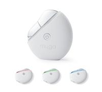 Myga EMS - Massaggiatore facciale Gua Sha a microcorrente per sollevare, tonificare e scolpire, terapia della luce a LED e massaggio riscaldato per una pelle radiosa e giovane, ricaricabile tramite