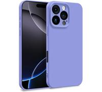 MyGadget Cover compatibile con iPhone 16 Pro Max - Custodia in Silicone Morbido a Doppio Strato - Case con Protezione Fotocamera & Fodera Interna Antigraffio - Lila