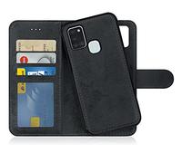MyGadget Cover Cordino compatible con Samsung Galaxy A72 - Custodia con Corda TPU Opaca - Case Rigida & Resistente con Laccio/Tracolla/Collana - Nero