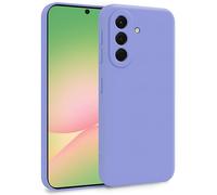 MyGadget Cover per Samsung Galaxy A56 5G - Custodia in Silicone Morbido a Doppio Strato - Case con Protezione Fotocamera & Fodera Interna Antigraffio - Lila