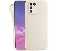 MyGadget Cover per Samsung Galaxy S10 Lite - Custodia Protettiva in Silicone Morbido - Case TPU Flessibile - Ultra Protezione Antiurto & Antiscivolo Crema
