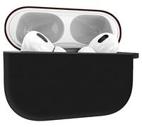 MyGadget Cover Silicone Compatibile con Apple AirPods Pro - Case Morbido per Cuffie Auricolari - Custodia in Gomma - Skin Nero