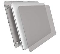 MyGadget Cover Trasparente compatibile con Apple MacBook Pro 13 pollici dal 2016 - Custodia Hardshell Sottile - Plastica Rigida - Case Grigio