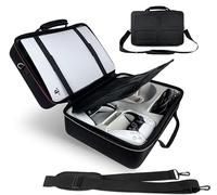MyGadget Custodia compatibile con Sony Playstation 5 Disk | Digital - Porta PS5 - Borsa Viaggio con tracolla - anche per accessori - Colore Nero