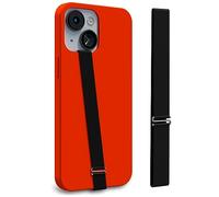 MyGadget Porta Cellulare - Grip per Smartphone [ 20 cm ] - Supporto per Dita in Silicone Universale - per Samsung Galaxy S24 / Apple iPhone 13 Mini - Nero