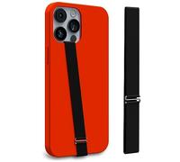 MyGadget Porta Cellulare - Grip per Smartphone [ 23 cm ] - Supporto per Dita in Silicone Universale - per Samsung Galaxy S24 Ultra & iPhone 14 I 15 Pro Max - Nero