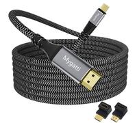 Mygatti Cavo da USB C a HDMI 4K UHD 7.5 metri,compatibile con Thunderbolt 4/3,co