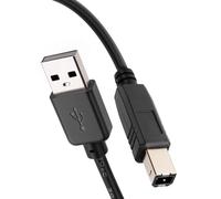 Mygatti Cavo USB 2.0 B per stampante da 1m/2 pezzi,Cavo tipo A a tipo B,compatibile con stampanti o scanner,DAC,pianoforte digitale,TV touchscreen con porta USB-B e altro ancora
