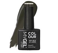 MyGel by MYLEE Smalto Gel Semipermanente 10 ml [Deep Olive ] UV/LED Nail Art Manicure Pedicure per Uso Professionale e Domestico - Lunga Durata e Facile da Applicare