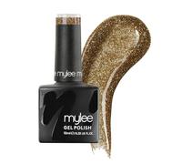 MyGel by MYLEE Smalto Gel Semipermanente 10 ml [Gold Digger ] UV/LED Nail Art Manicure Pedicure per Uso Professionale e Domestico - Lunga Durata e Facile da Applicare