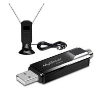 Mygica A681B USB 2.0 TV Tuner Card, ATSC HD Digitale HDTV Tuner Stick adattatore Dongle per PC Windows Computer + Laptop + Android TV - Nero