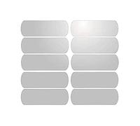 Mygoodprice - Confezione da 10 adesivi rifrangenti per casco, 6 x 2 cm