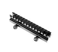 MyHaing Tactical Hunting Riser 1 Pollice 1 "Scope Sight 20MM Mount P/W Stile Rail Airsoft Pistola del Fucile Mount Accessorio Torcia Elettrica Mount Base