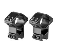 MyHaing Una Coppia di Anelli di Montaggio del cannocchiale 30 mm Supporto Ottico del mirino Base a Coda di Rondine 11MM Altezza della Guida Sella Heavy Duty