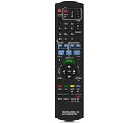 MYHGRC Telecomando Panasonic di ricambio per telecomando Panasonic IR6 IR6 registratore IR6 bluray DVD disc HDD registratore DMR-HWT130 DMR-HW120EBK DMR-HWT230 DMR-HWT230EB