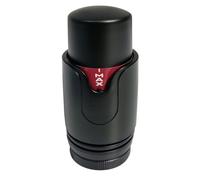 Myhomeware Testine termostatiche per radiatore, 1 pezzo, valvola termostatica per termosifone, testa termostatica M30 x 1,5 valvole per radiatore (nero opaco)