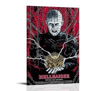 MYHRDF HellraiserLiving - Tela artistica da parete, impermeabile, multifunzionale, resistente ai raggi UV, senza cornice, stile 50 x 75 cm