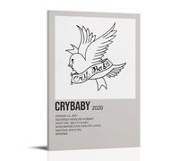 MYHRDF Lil Peep CrybabyLiving - Tela artistica da parete impermeabile, multifunzionale, per casa e ufficio, resistente ai raggi UV, senza cornice, stile 50 x 75 cm