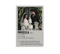 MYHRDF PriscillaLiving - Tela artistica da parete impermeabile, multifunzionale, per casa e ufficio, resistente ai raggi UV, senza cornice, stile 50 x 75 cm