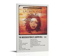 MYHRDF The Miseducation of Lauryn HillLiving Room - Tela artistica da parete impermeabile, multifunzionale, resistente ai raggi UV, senza cornice, stile 20 x 30 cm