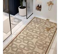 MYIESAXL Tappetino da Bagno Tappeto Antiscivolo in PVC Tappeto luffa per Doccia Interna Tappeto Lavabile Tappeto da Bagno Traspirante per Aree umide （50x120 cm）