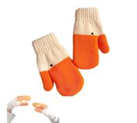 MYIHUIHUI Silly Goose Gloves For Cozy Hands - Knitted Fleece-Lined Funny Gloves Cute Winter Goose Mittens For Women & Kids(1pairs)