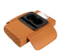 MYJDML Imbottiture per Braccioli per Daewoo G2X, Multifunzionale Copribracciolo per Autos, Protezione Console Centrale Braccioli Copertura,A