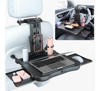 MYJDML Tavolino Auto per Audi A6 40 TFSI, A6 45 TFSI, A6 Avant, S6, RS6 Avant, Vassoio per Cibo Pieghevole Telescopico per Sedile Auto Tavolo da Pranzo per Sedile Posteriore Passeggero