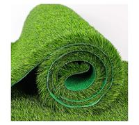 MYJIO Prato Erba Artificiale Manto Prato Sintetico Denso Morbido per Domestici Patio Giardino Balcone Matrimonio (1.5x5m/4.92x16.4ft)