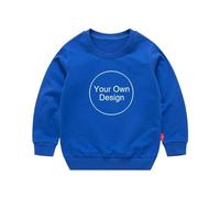 MYKDMCL Personalizzato Il Vostro Design Logo Immagine Stampa Felpe Personalizzate Bambini Bambino Casual Collo A O Felpa con Cappuccio per Bambino e Bambina Fai da Te Pullover Color11,140