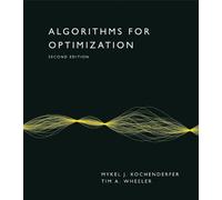 Mykel J. Kochend Algorithms for Optimiza (Copertina rigida) (PRESALE 05/01/2027)