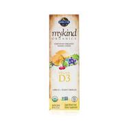 Mykind Organics Vegan D3 Oranic spray 1000 UI, spray alla vitamina D3, vaniglia, 58 ml