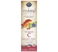 Mykind Organics Vitamin C Organic spray, Vitamina C in spray, ciliegia e mandarino, 58 ml