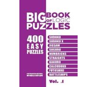 Mykola Krylov Big Book Of Logic Puzzles - 400 Easy Puzzles (Tascabile)
