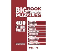 Mykola Krylov Big Book Of Logic Puzzles - 400 Extreme Puzzles (Tascabile)