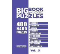 Mykola Krylov Big Book Of Logic Puzzles - 400 Hard Puzzles (Tascabile)