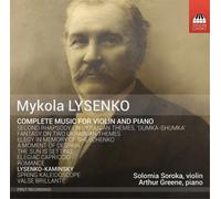 Mykola Lysenko Mykola Lysenko: Complete Music for Violin and Piano (CD) Album