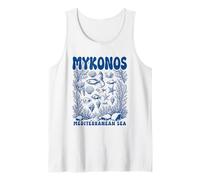 Mykonos Grecia Mar Mediterraneo Retro Ocean Sealife Canotta
